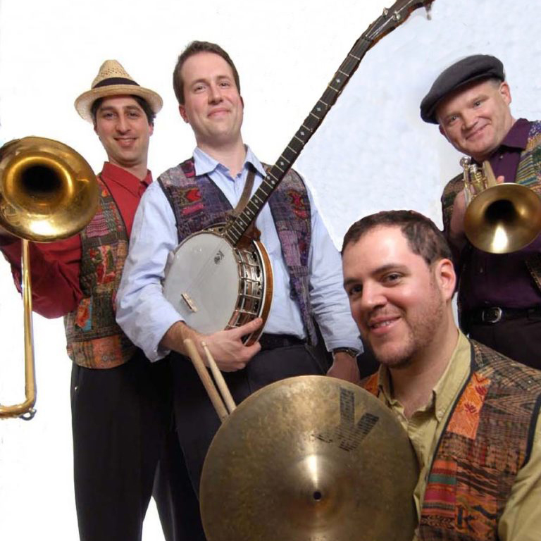 Made in the Shade performs jazz for school cultural arts assemblies