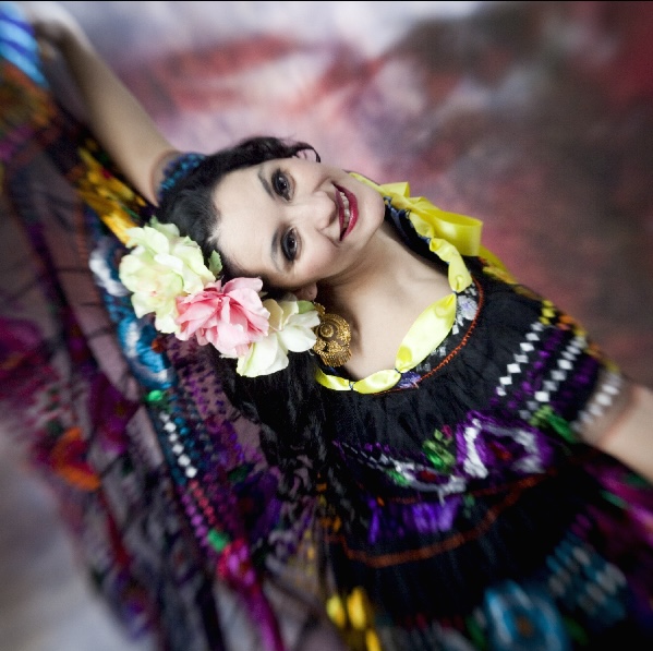 Veronica Robles Dancing with the colors by Darlene DeVita